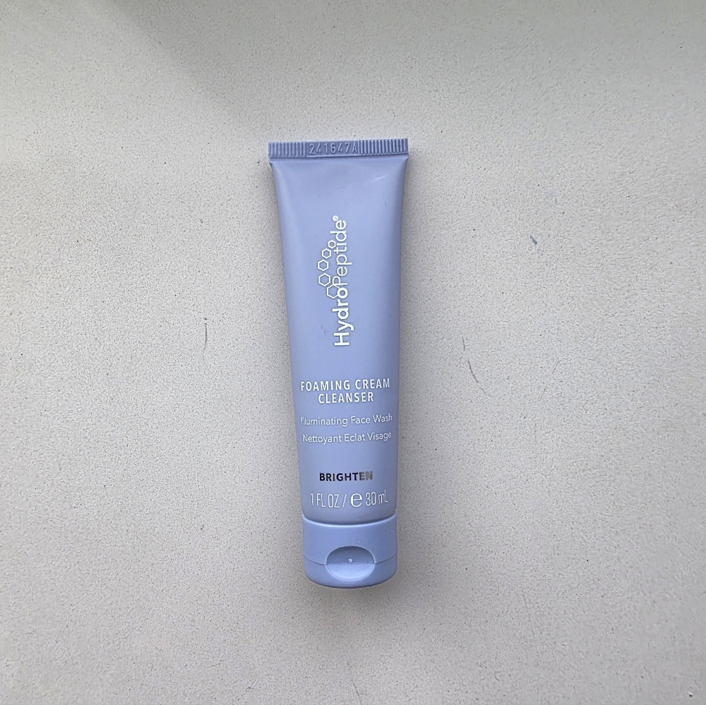 HydroPeptide Foaming Cream Cleanser Travel Size 1 Oz